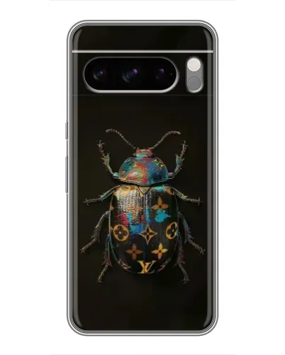 Чехол для TECNO Spark 50 с картинкой «LV — мраморный принт»
