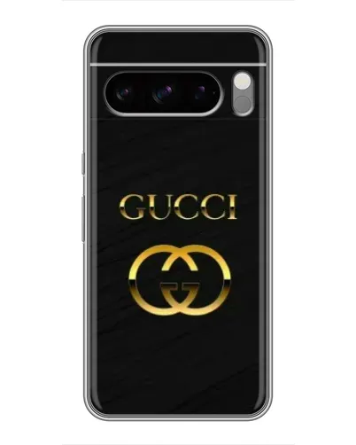 Чехол для TECNO Spark 50 с картинкой «Золотой логотип Gucci» Чехол для TECNO Spark 50 с картинкой «Золотой логотип Gucci»
