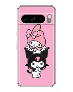 Чехол для TECNO Spark 50 с картинкой «My Melody и Kuromi»