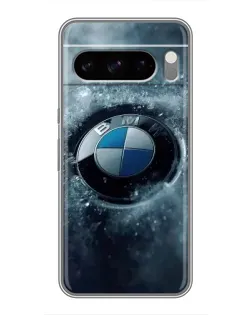 Чохол для TECNO Spark 50 з картинкою «Логотип BMW — лід» Чохол для TECNO Spark 50 з картинкою «Логотип BMW — лід»