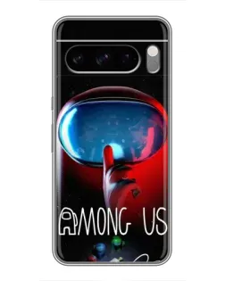 Чохол для TECNO Spark 50 з картинкою «Червоний імпостер — макро» Чохол для TECNO Spark 50 з картинкою «Червоний імпостер — макро»