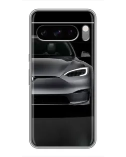 Чехол для TECNO Spark 50 с картинкой «Tesla Model S Look» Чехол для TECNO Spark 50 с картинкой «Tesla Model S Look»