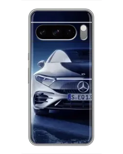 Чехол для TECNO Spark 50 с картинкой «Mercedes EQ — будущее»