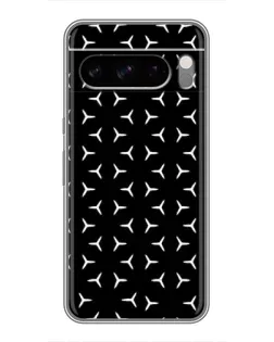 Чехол для TECNO Spark 50 с картинкой «Mercedes паттерн звезд»