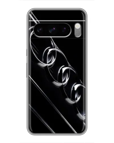 Чехол для TECNO Spark 50 с картинкой «Audi — абстрактные кольца»