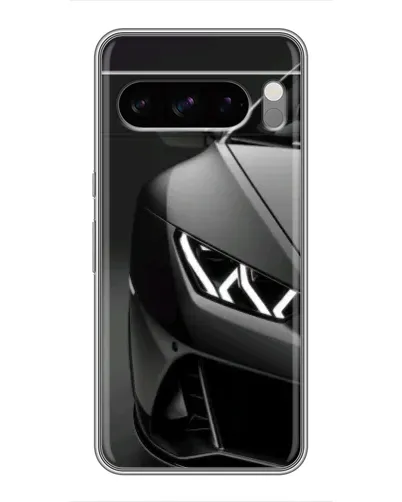 Чехол для TECNO Spark 50 с картинкой «Lamborghini фары детализация»