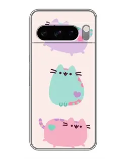 Чохол для TECNO Spark 50 з картинкою «Pusheen тріо» Чохол для TECNO Spark 50 з картинкою «Pusheen тріо»