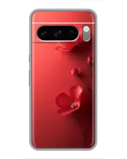 Чехол для TECNO Spark 50 с картинкой «Маковые соцветия»