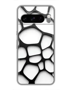 Чехол для TECNO Spark 50 с картинкой «Белая объемная сетка» Чехол для TECNO Spark 50 с картинкой «Белая объемная сетка»
