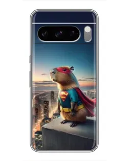 Чехол для TECNO Spark 50 с картинкой «Капи-мен супергерой» Чехол для TECNO Spark 50 с картинкой «Капи-мен супергерой»