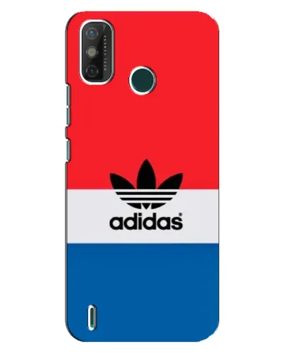 Чехол для TECNO Spark 6 GO (KE5) с картинкой «Ретро блоки Adidas»