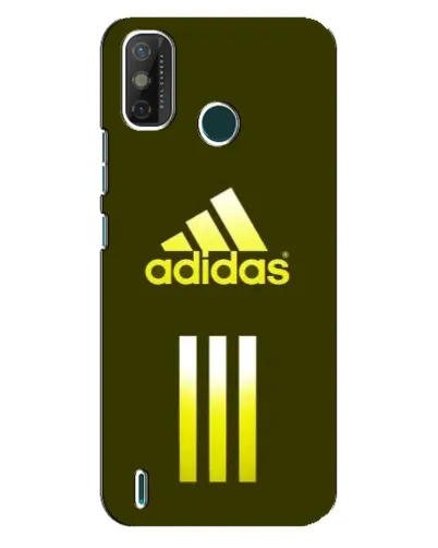 Чехол для TECNO Spark 6 GO (KE5) с картинкой «Оливковый градиент Adidas»