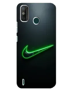 Чехол для TECNO Spark 6 GO (KE5) с картинкой «Неоновый контур Nike»