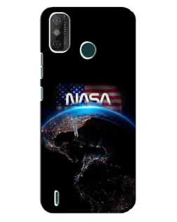 Чехол для TECNO Spark 6 GO (KE5) с картинкой «Земля из космоса NASA»