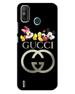 Чехол для TECNO Spark 6 GO (KE5) с картинкой «Gucci — герои Disney»