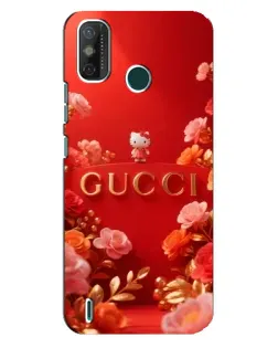 Чехол для TECNO Spark 6 GO (KE5) с картинкой «Gucci — золотой сад»