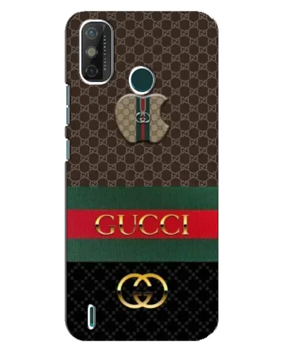 Чехол для TECNO Spark 6 GO (KE5) с картинкой «Gucci — брендированный десерт»