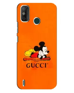 Чохол для TECNO Spark 6 GO (KE5) з картинкою «Міккі Маус Gucci — помаранч» Чохол для TECNO Spark 6 GO (KE5) з картинкою «Міккі Маус Gucci — помаранч»