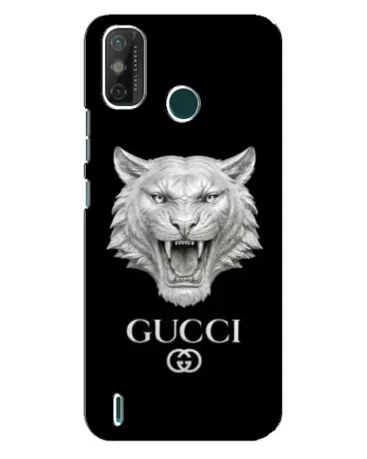 Чохол для TECNO Spark 6 GO (KE5) з картинкою «Gucci — срібний лев» Чохол для TECNO Spark 6 GO (KE5) з картинкою «Gucci — срібний лев»