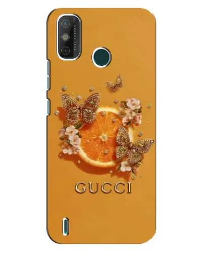 Чохол для TECNO Spark 6 GO (KE5) з картинкою «Gucci — золоті метелики» Чохол для TECNO Spark 6 GO (KE5) з картинкою «Gucci — золоті метелики»