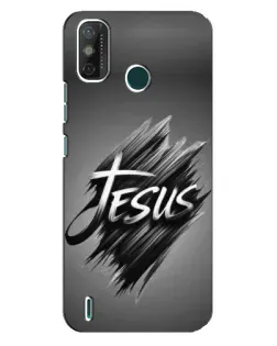 Чехол для TECNO Spark 6 GO (KE5) с картинкой «Надпись Jesus Graffiti»