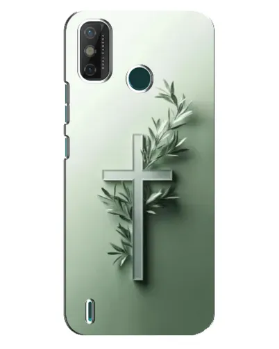 Чохол для TECNO Spark 6 GO (KE5) з картинкою «Оливкова гілка» Чохол для TECNO Spark 6 GO (KE5) з картинкою «Оливкова гілка»