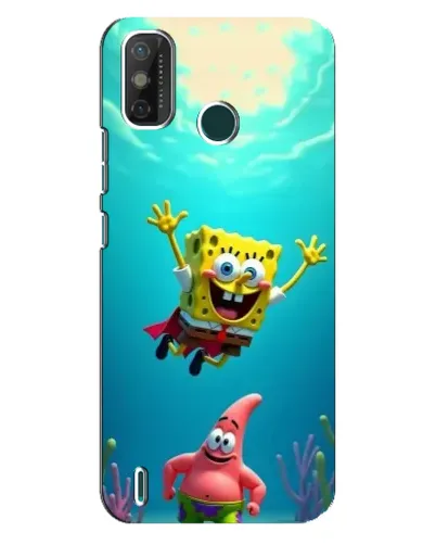 Чохол для TECNO Spark 6 GO (KE5) з картинкою «Спанч Боб під водою» Чохол для TECNO Spark 6 GO (KE5) з картинкою «Спанч Боб під водою»