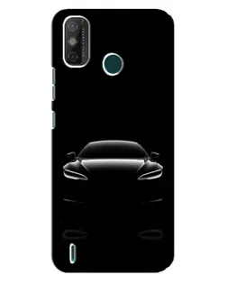 Чехол для TECNO Spark 6 GO (KE5) с картинкой «Силуэт Tesla Night»