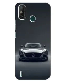 Чехол для TECNO Spark 6 GO (KE5) с картинкой «Mercedes на черном»