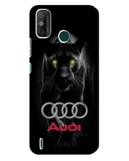 Чехол для TECNO Spark 6 GO (KE5) с картинкой «Пантера и Audi»