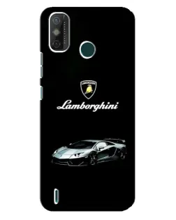 Чехол для TECNO Spark 6 GO (KE5) с картинкой «Логотип Lamborghini классика»