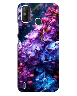 Чехол для TECNO Spark 6 GO (KE5) с картинкой «Сиреневый цвет»