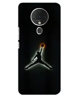 Чохол для TECNO Spark 6 з картинкою «Jordan Gradient Logo» Чохол для TECNO Spark 6 з картинкою «Jordan Gradient Logo»