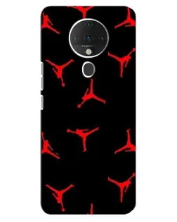 Чохол для TECNO Spark 6 з картинкою «Jordan Red Pattern» Чохол для TECNO Spark 6 з картинкою «Jordan Red Pattern»