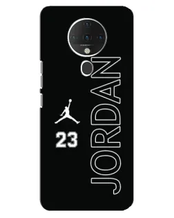 Чехол для TECNO Spark 6 с картинкой «Jordan Vertical»