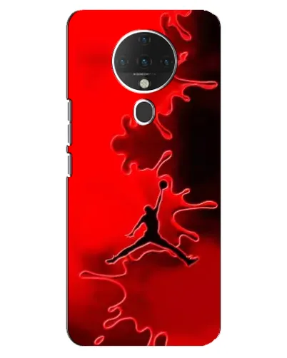 Чехол для TECNO Spark 6 с картинкой «Jordan Red Smoke» Чехол для TECNO Spark 6 с картинкой «Jordan Red Smoke»