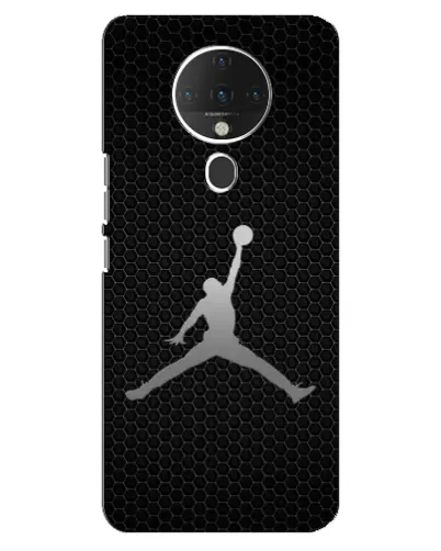 Чехол для TECNO Spark 6 с картинкой «Jordan Dark Carbon» Чехол для TECNO Spark 6 с картинкой «Jordan Dark Carbon»