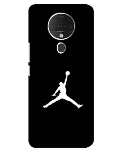 Чехол для TECNO Spark 6 с картинкой «Jordan Silhouette» Чехол для TECNO Spark 6 с картинкой «Jordan Silhouette»