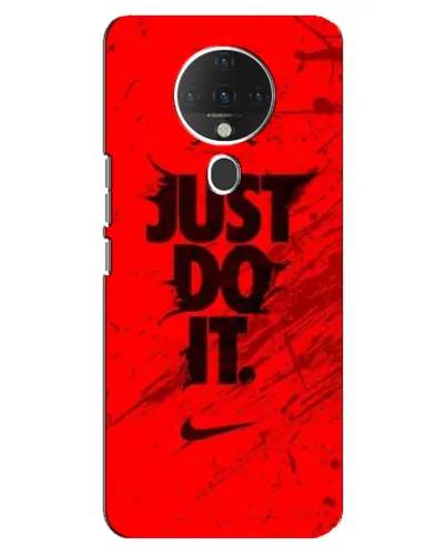 Чехол для TECNO Spark 6 с картинкой «Nike Just Do It» Чехол для TECNO Spark 6 с картинкой «Nike Just Do It»
