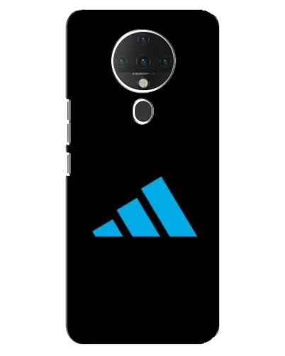 Чехол для TECNO Spark 6 с картинкой «Adidas Cyan Logo»