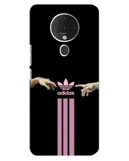 Чехол для TECNO Spark 6 с картинкой «Adidas Hands»