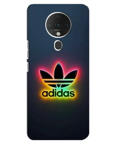 Чехол для TECNO Spark 6 с картинкой «Неоновый Adidas»