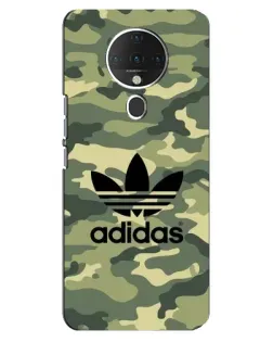Чехол для TECNO Spark 6 с картинкой «Милитари стиль Adidas»