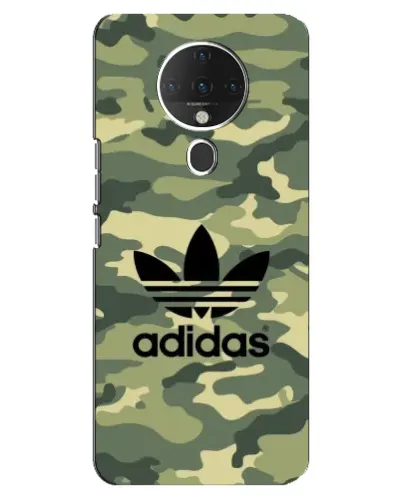 Чехол для TECNO Spark 6 с картинкой «Милитари стиль Adidas»