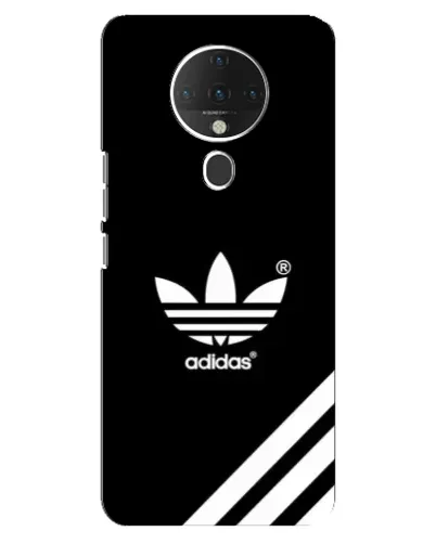 Чехол для TECNO Spark 6 с картинкой «Adidas с диагональными полосами»