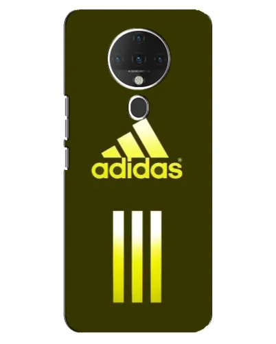 Чехол для TECNO Spark 6 с картинкой «Оливковый градиент Adidas»