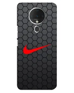 Чохол для TECNO Spark 6 з картинкою «Nike — карбонова сітка» Чохол для TECNO Spark 6 з картинкою «Nike — карбонова сітка»