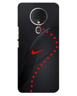 Чехол для TECNO Spark 6 с картинкой «Абстрактный дизайн Nike»