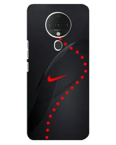 Чехол для TECNO Spark 6 с картинкой «Абстрактный дизайн Nike»