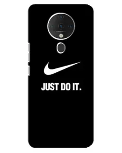 Чехол для TECNO Spark 6 с картинкой «Классический принт Nike»